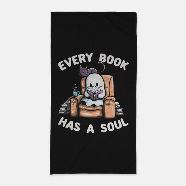 Every Book Has A Soul-none beach towel-tobefonseca