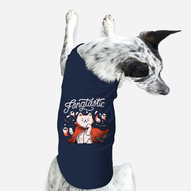 Fangtastic Vampire-dog basic pet tank-tobefonseca