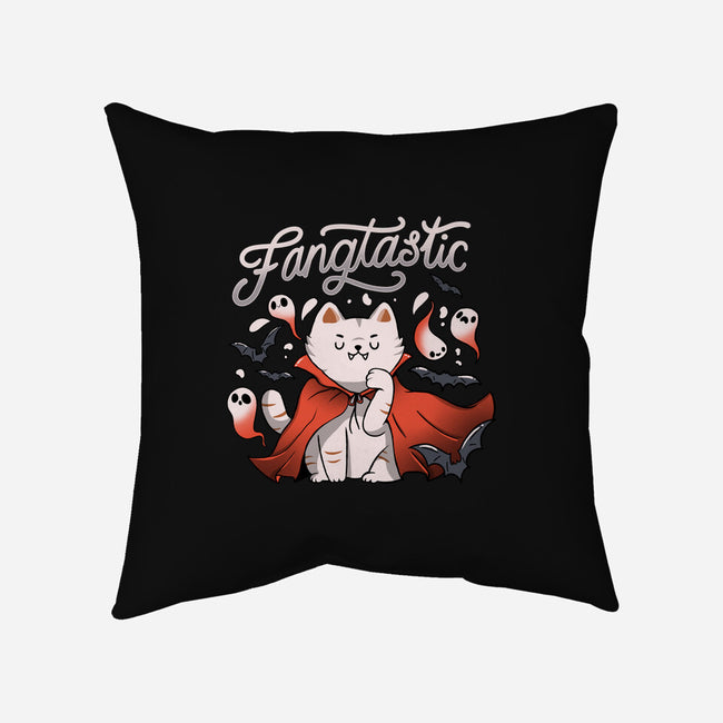 Fangtastic Vampire-none removable cover throw pillow-tobefonseca