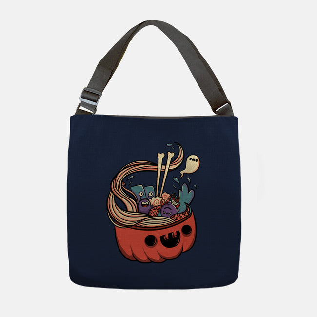 Monster Bowl-none adjustable tote bag-tobefonseca
