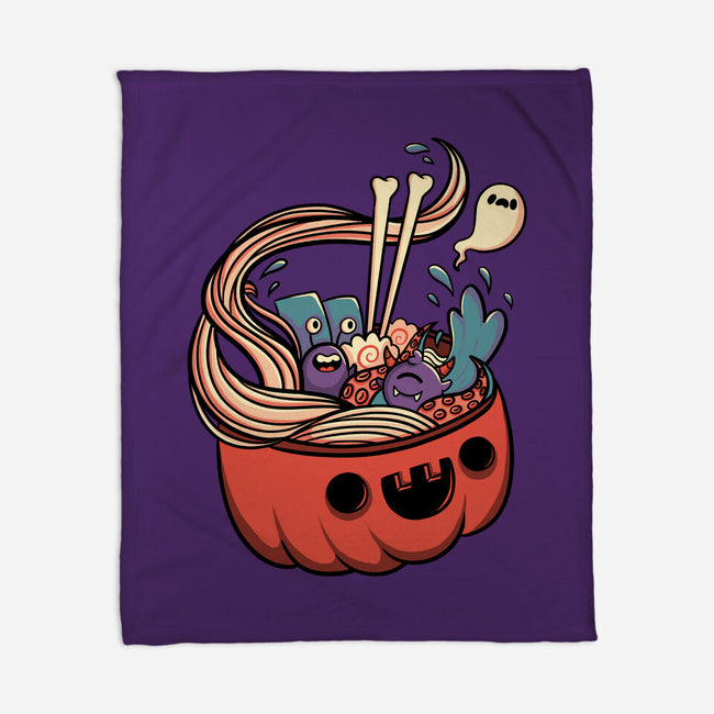 Monster Bowl-none fleece blanket-tobefonseca