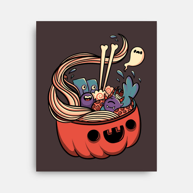 Monster Bowl-none stretched canvas-tobefonseca