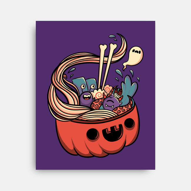 Monster Bowl-none stretched canvas-tobefonseca