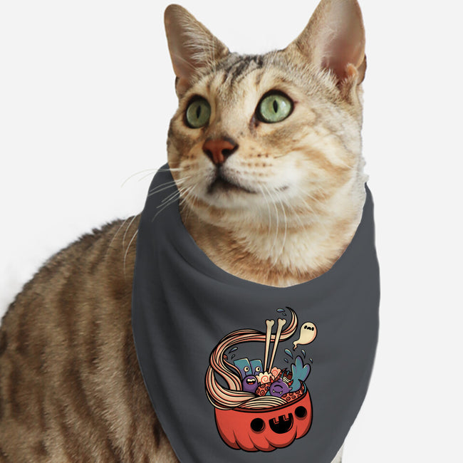 Monster Bowl-cat bandana pet collar-tobefonseca