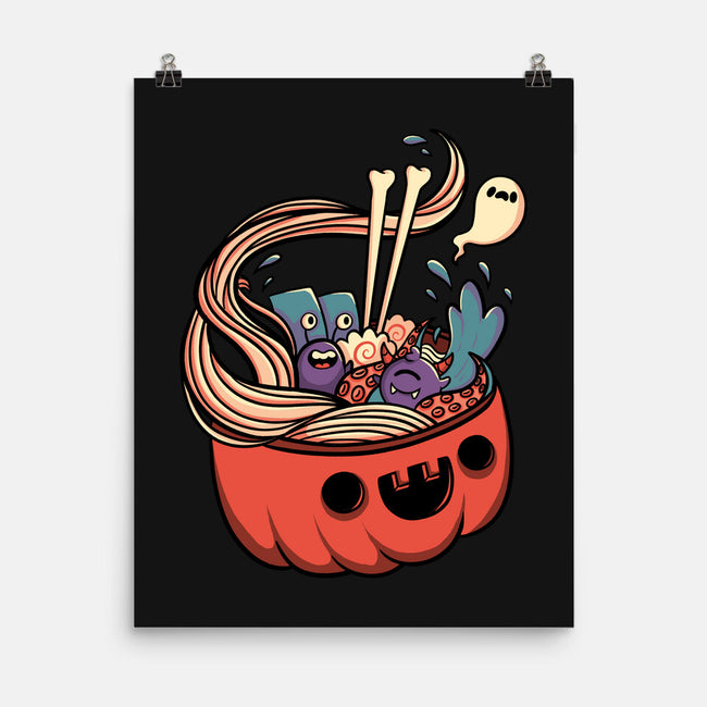 Monster Bowl-none matte poster-tobefonseca