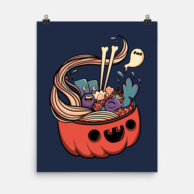 Monster Bowl-none matte poster-tobefonseca