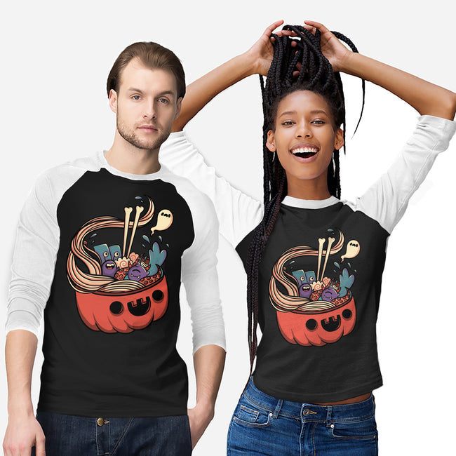 Monster Bowl-unisex baseball tee-tobefonseca