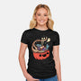 Monster Bowl-womens fitted tee-tobefonseca