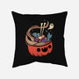 Monster Bowl-none removable cover w insert throw pillow-tobefonseca