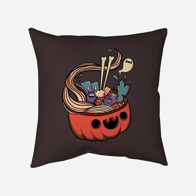 Monster Bowl-none removable cover w insert throw pillow-tobefonseca