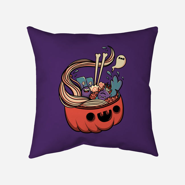 Monster Bowl-none removable cover w insert throw pillow-tobefonseca