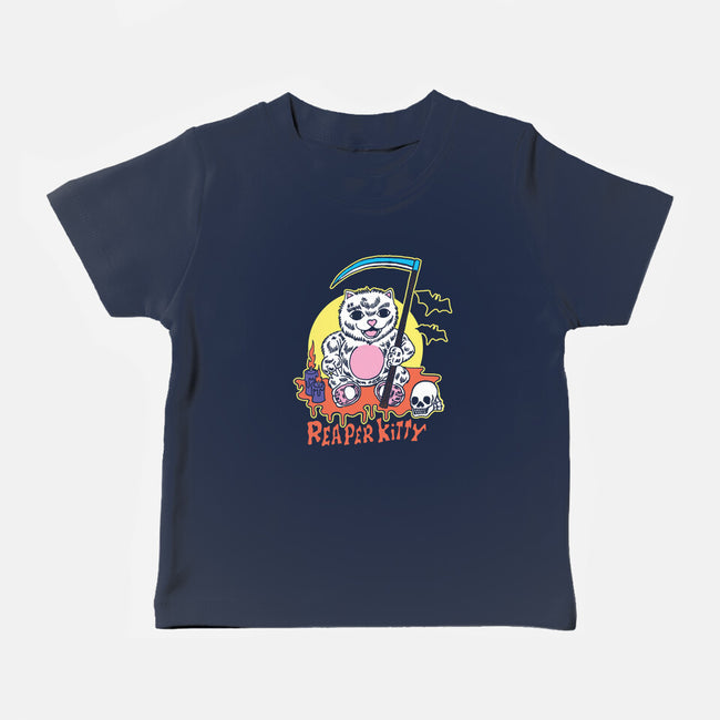 The Reaper Kitty-baby basic tee-tobefonseca