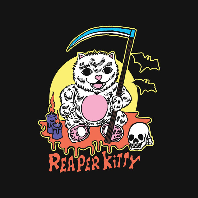 The Reaper Kitty-none fleece blanket-tobefonseca