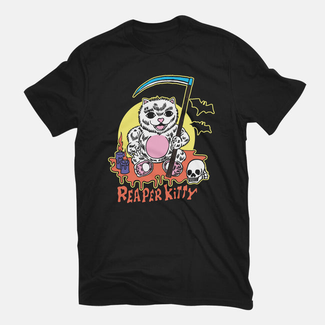 The Reaper Kitty-womens basic tee-tobefonseca