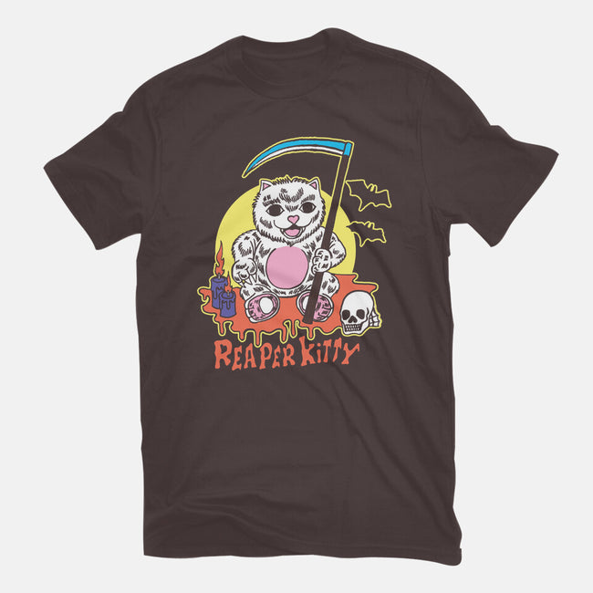 The Reaper Kitty-womens basic tee-tobefonseca