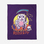 The Reaper Kitty-none fleece blanket-tobefonseca