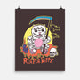 The Reaper Kitty-none matte poster-tobefonseca