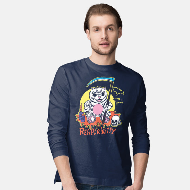 The Reaper Kitty-mens long sleeved tee-tobefonseca