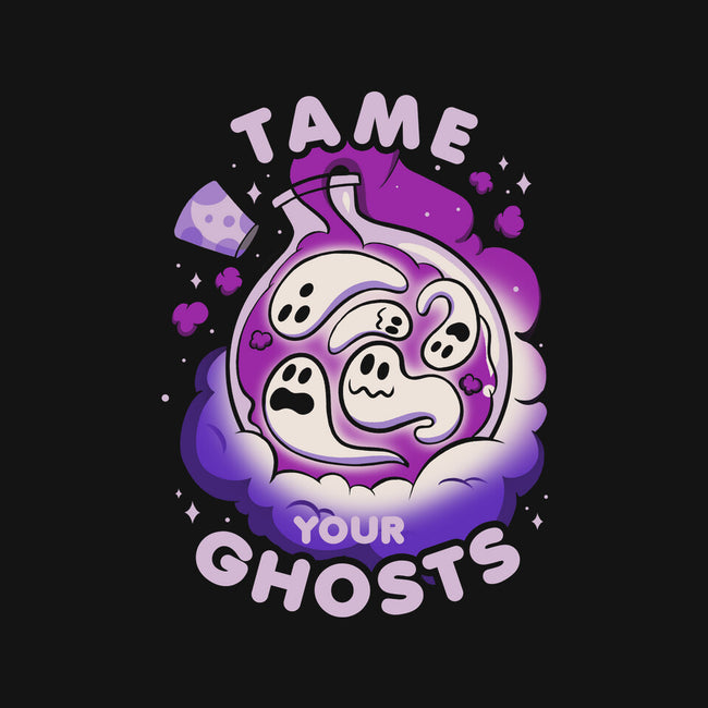 Tame Your Ghosts-none polyester shower curtain-tobefonseca