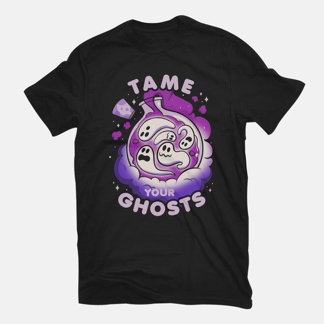 Tame Your Ghosts-womens basic tee-tobefonseca