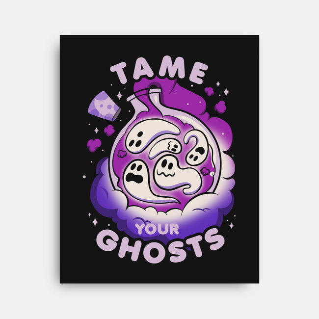 Tame Your Ghosts-none stretched canvas-tobefonseca