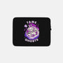 Tame Your Ghosts-none zippered laptop sleeve-tobefonseca