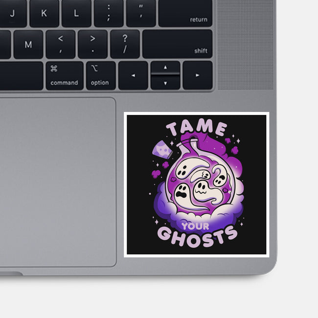Tame Your Ghosts-none glossy sticker-tobefonseca