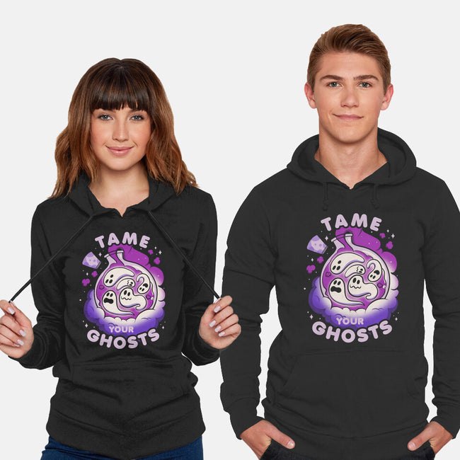 Tame Your Ghosts-unisex pullover sweatshirt-tobefonseca