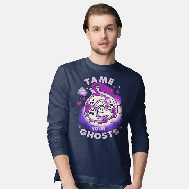 Tame Your Ghosts-mens long sleeved tee-tobefonseca