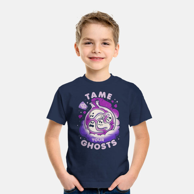 Tame Your Ghosts-youth basic tee-tobefonseca
