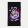 Tame Your Ghosts-none beach towel-tobefonseca