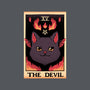 The Devil Cat Tarot Card-unisex kitchen apron-tobefonseca