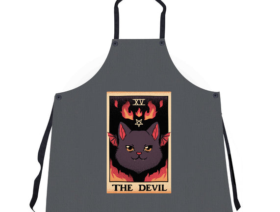 The Devil Cat Tarot Card