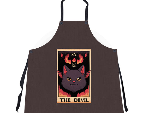 The Devil Cat Tarot Card