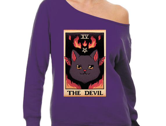 The Devil Cat Tarot Card