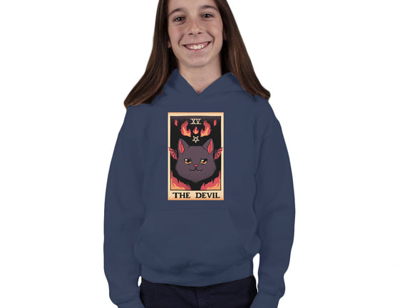 The Devil Cat Tarot Card