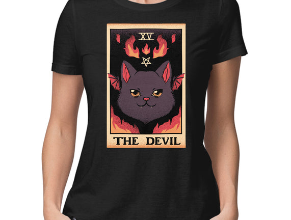 The Devil Cat Tarot Card
