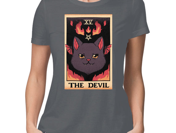 The Devil Cat Tarot Card