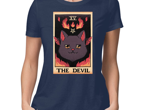 The Devil Cat Tarot Card