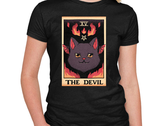 The Devil Cat Tarot Card