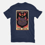 The Devil Cat Tarot Card-womens basic tee-tobefonseca