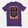 The Devil Cat Tarot Card-womens basic tee-tobefonseca
