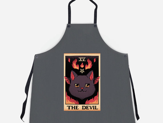 The Devil Cat Tarot Card