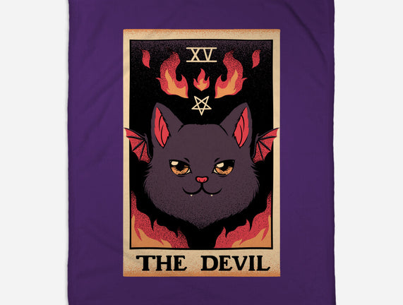 The Devil Cat Tarot Card