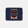The Devil Cat Tarot Card-none zippered laptop sleeve-tobefonseca