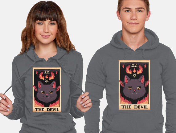 The Devil Cat Tarot Card