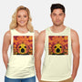 The Starry Halloween Night-unisex basic tank-tobefonseca