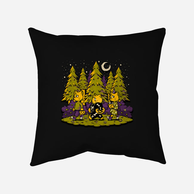 Treat Or Fish-none removable cover w insert throw pillow-tobefonseca