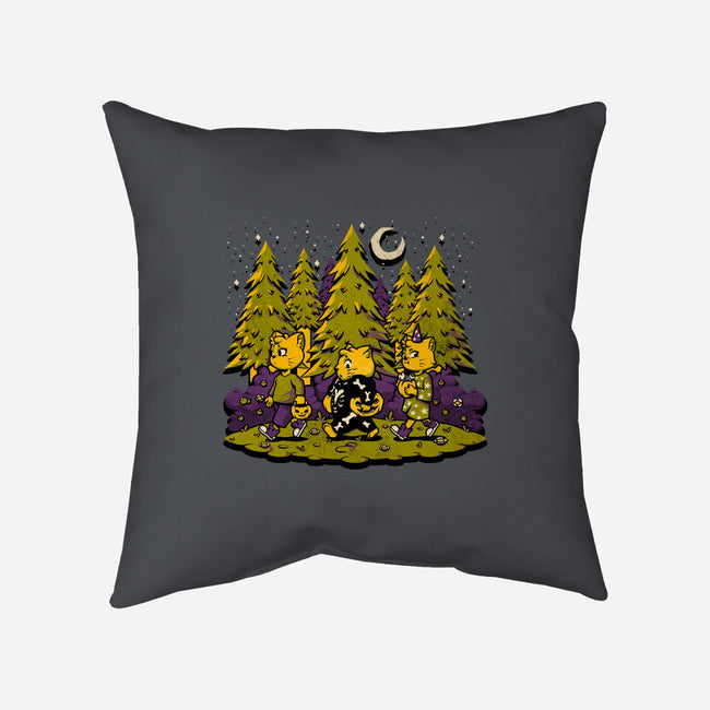 Treat Or Fish-none removable cover w insert throw pillow-tobefonseca