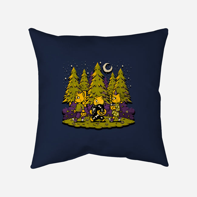 Treat Or Fish-none removable cover w insert throw pillow-tobefonseca